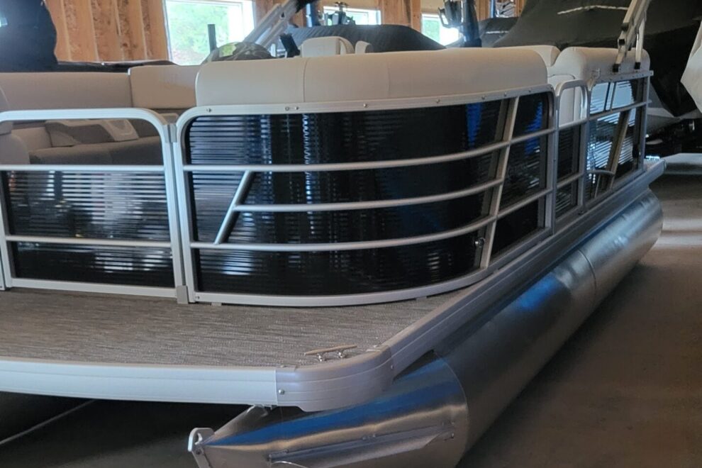 Available Now! Round Lake Marina Hayward Wisconsin Boat Pontoon